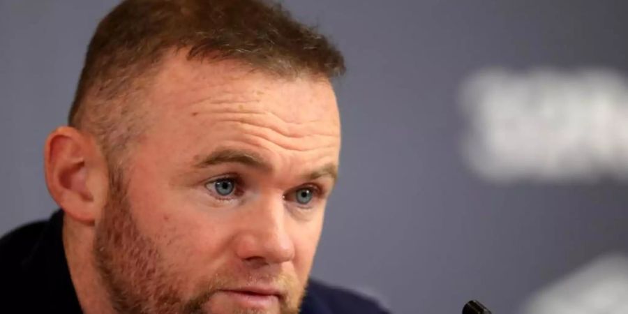 Spielertrainer bei Derby County: Wayne Rooney. Foto: Simon Cooper/PA Wire/dpa