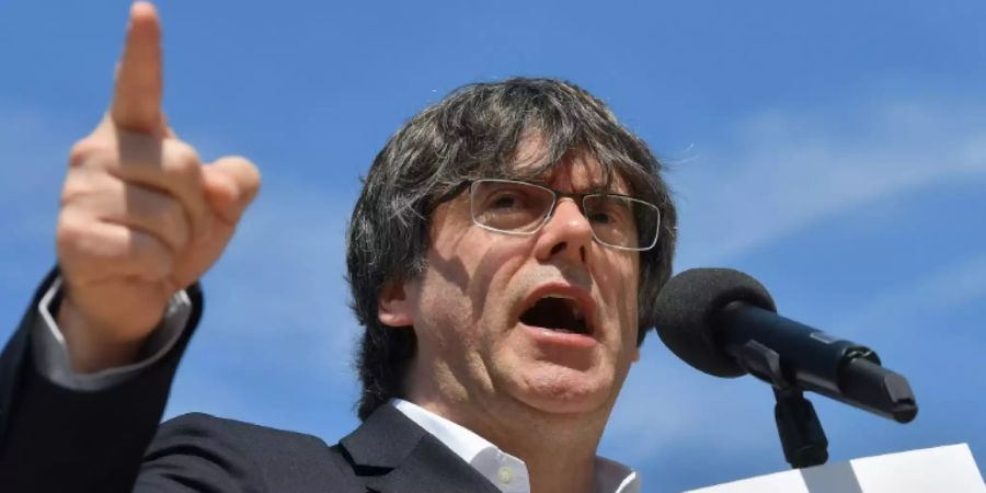 Der ehemalige katalanische Regionalpräsident Puigdemont