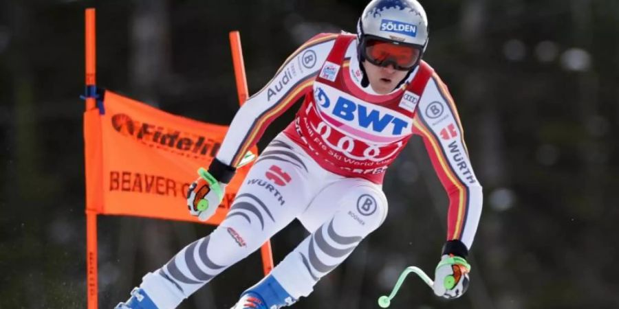 Die Abfahrt in Beaver Creek hat Thomas Dressen das erste Podestergebnis seiner Karriere gebracht. Foto: Robert F. Bukaty/AP/dpa