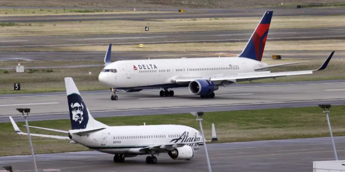 Delta Air Lines will verschiedene Flugziele wieder anfliegen. delta air lines