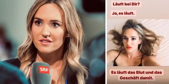 «Das Blut läuft» - SRF-Frau Patrizia Laeri will Perioden-Tabu brechen