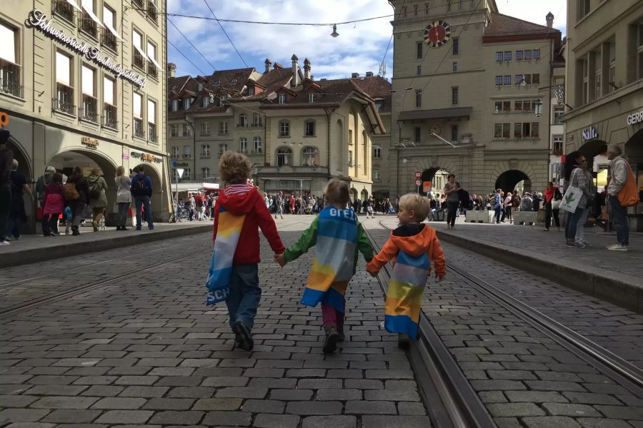 Sämtliche Altersgruppen waren an der Demo vertreten.