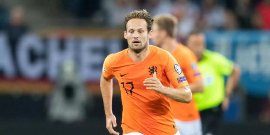 Fällt auf unbestimmte Zeit aus: Daley Blind. Foto: Robert Michael/zb/dpa