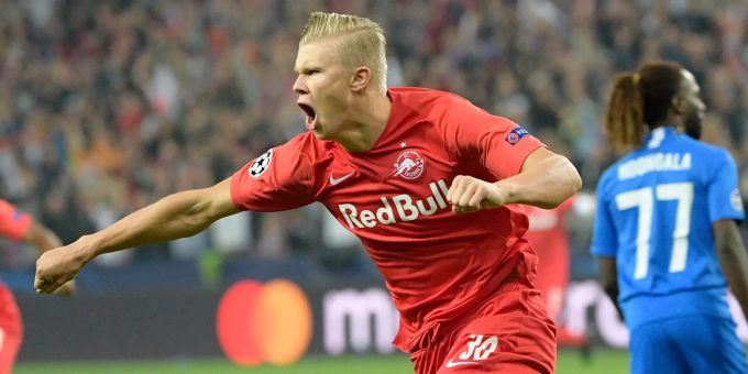 Erling Haaland sorgte in der Champions League für Furore. Salzburg erling haaland