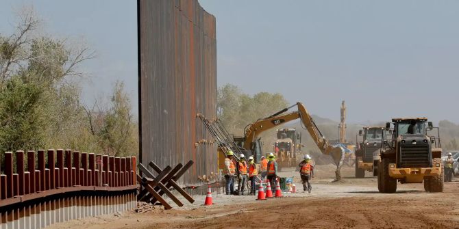 Grenzmauer zwischen USA und Mexiko