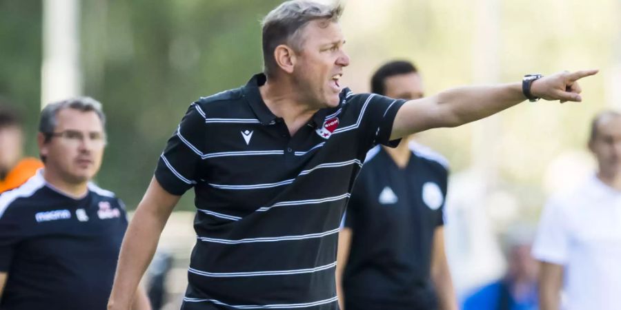 Stéphane Henchoz gibt in Sitten die Richtung vor