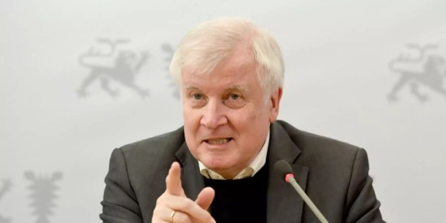 Seehofer Anfang Dezember bei der Innenministerkonferenz