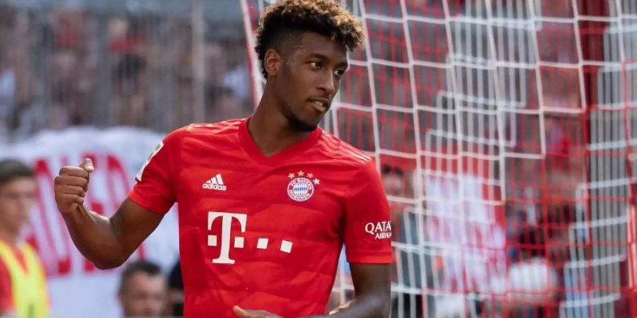 Beim FC Bayern auf den Faden von Franck Ribéry: Kingsley Coman. Foto: Sven Hoppe