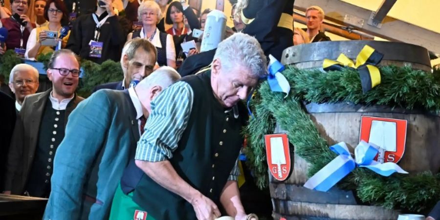 «O'zapft is!» auf dem Oktoberfest