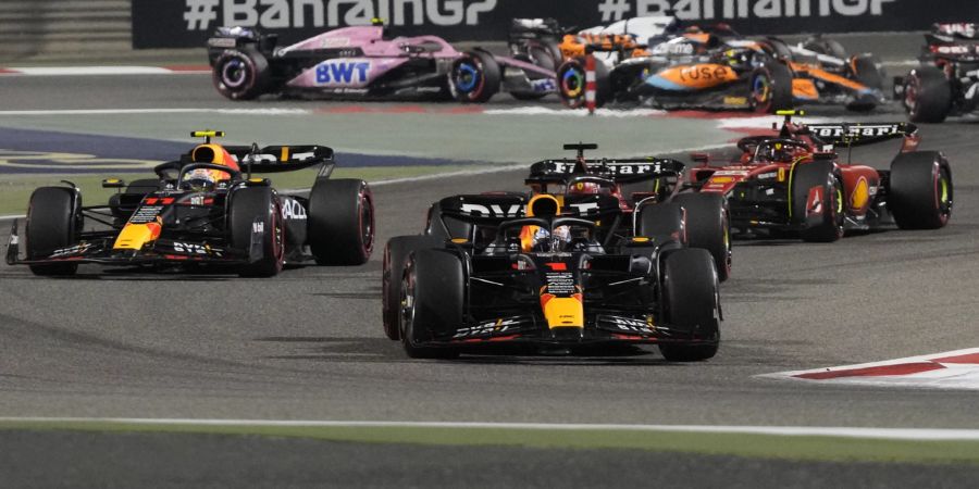 Formel 1 Bahrain Verstappen