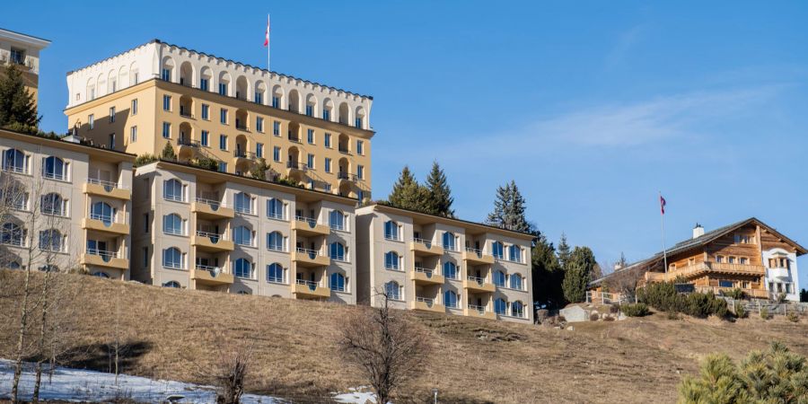 ...oder im Kulm Hotel in St. Moritz.