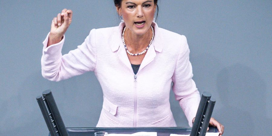 Sahra Wagenknecht (Die Linke) denkt über die Gründung einer eigenen Partei nach.
