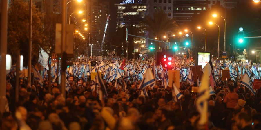 Proteste Israel Justizreform