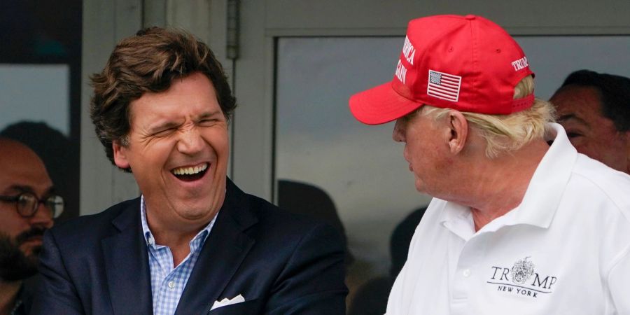 Tucker Carlson und Donald Trump