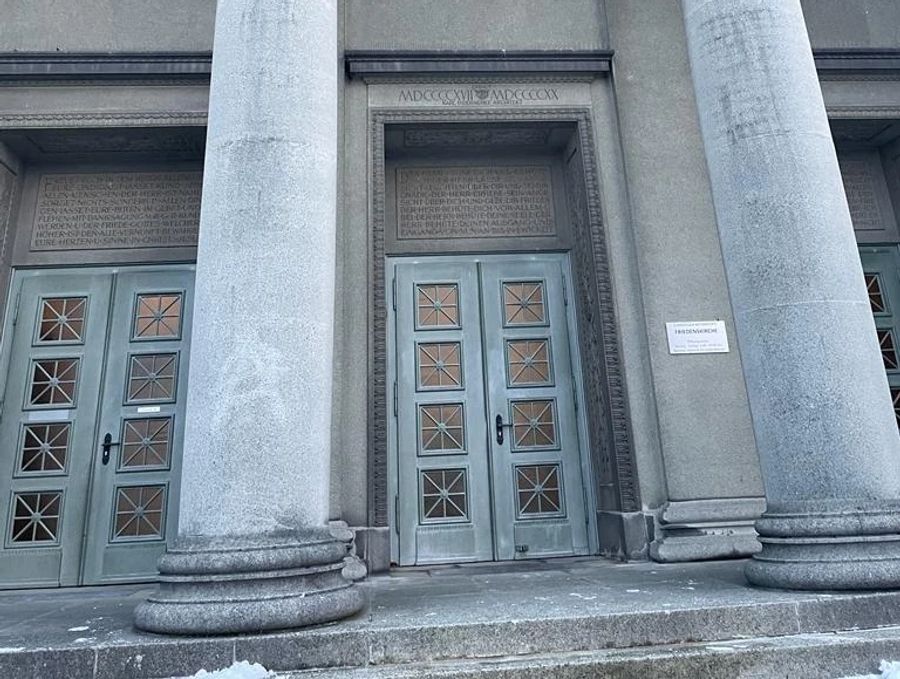 Hier spielte sich der Kollekten-Streit nach einem Konzert ab.