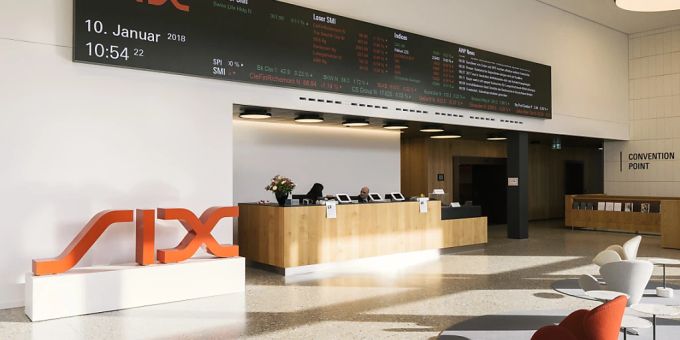 Schweizer Börse SIX macht 2022 bei stabilem Umsatz doppelten Gewinn (Archivbild) Schweizer Börse SIX macht 2022 bei stabilem Umsatz doppelten Gewinn (Archivbild)