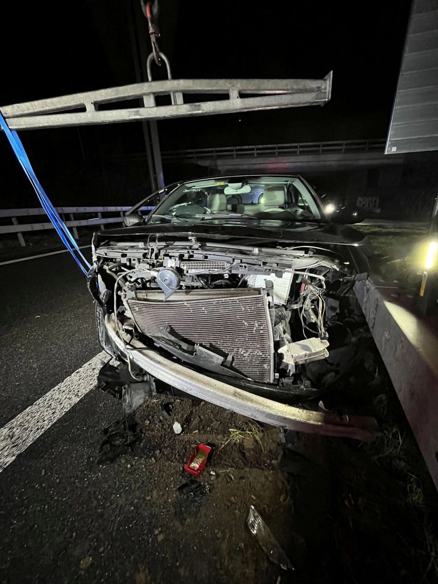 Das Auto musste abtransportiert werden.