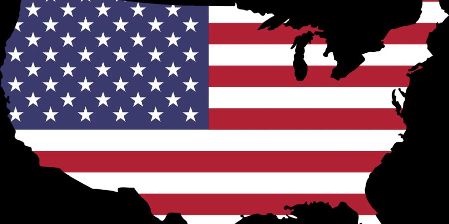 Flagge USA Trump Wähler Arme