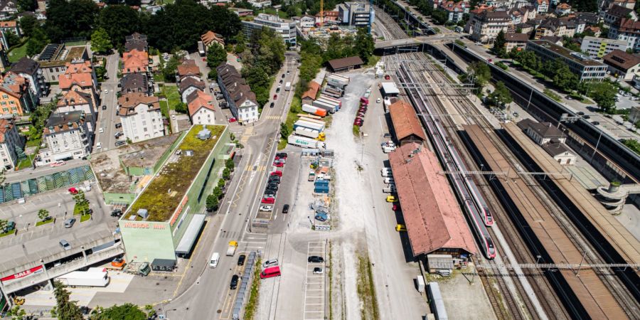 Bahnhof St. Fiden.