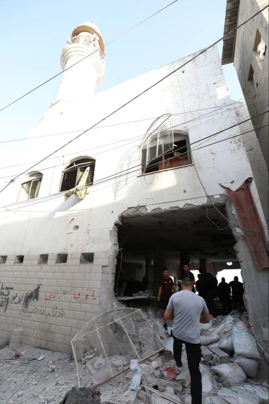 Diese sei von Terroristen als Hauptquartier genutzt worden, erklärte Israel.