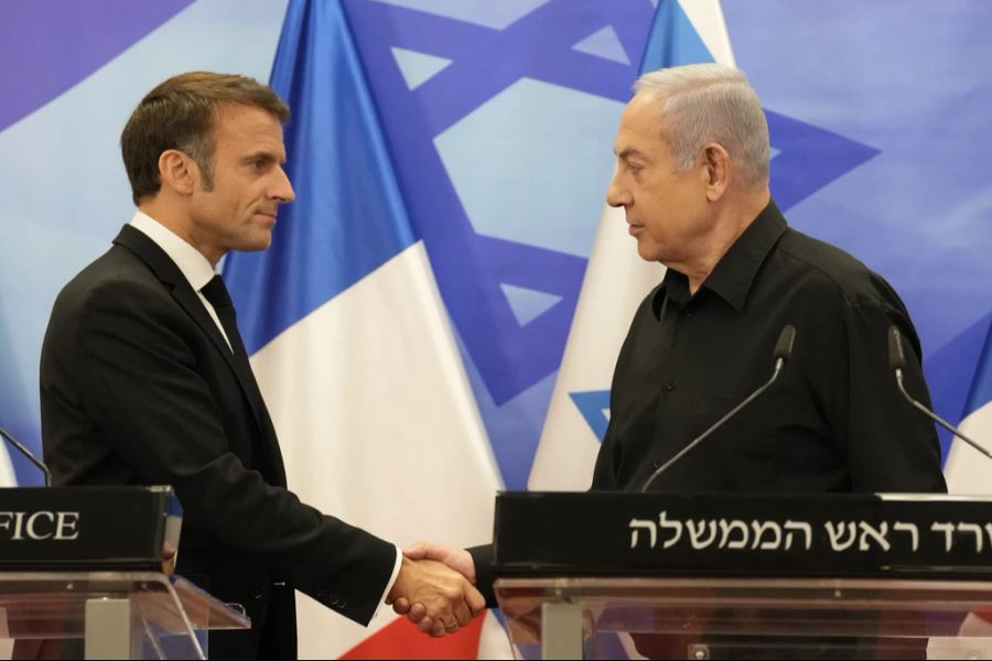 israel krieg emmanuel macron