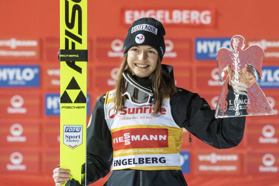 Joséphine Pagnier Skispringen Engelberg