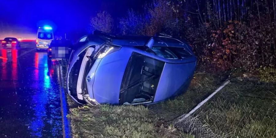 Selbstunfall mit Auto