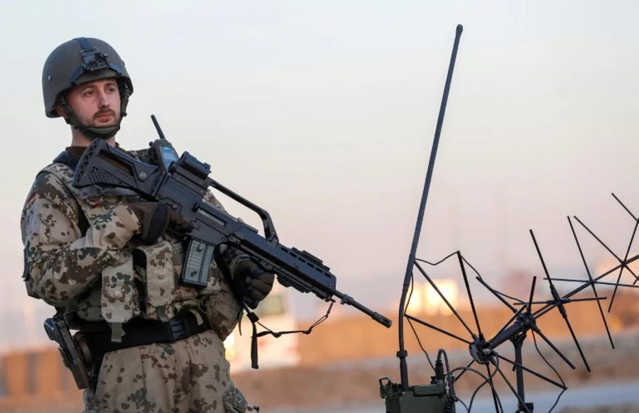 Bundeswehr-Soldat im Nordirak