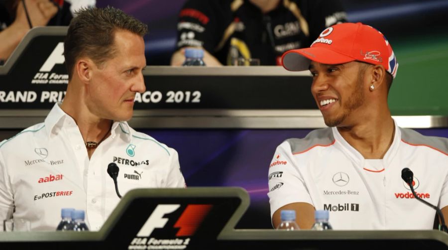 Michael Schumacher Lewis Hamilton