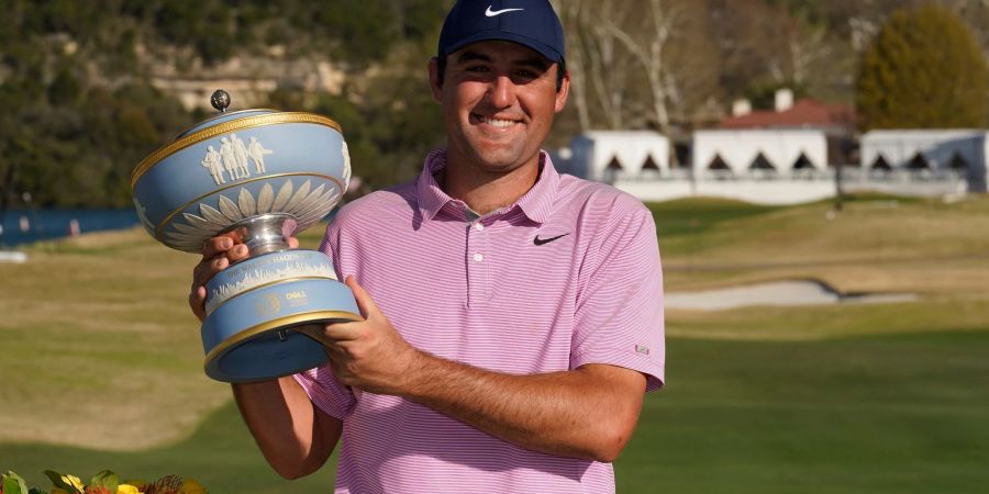 Die neue Nummer eins der Golf-Welt: Scottie Scheffler.