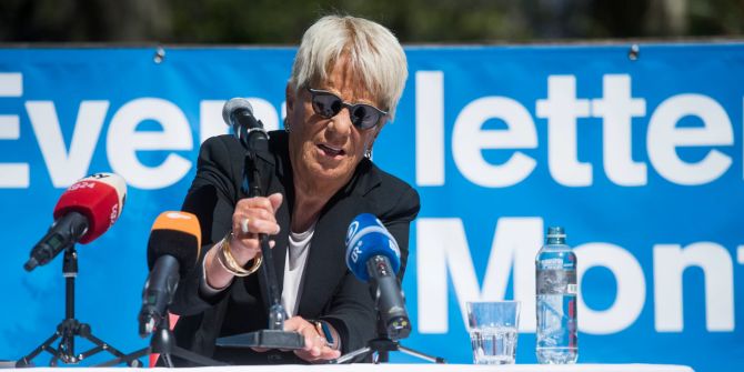 ASCONA: EVENTI LETTERARI MONTE VERITÀ, CONFERENZA STAMPA CARLA DEL PONTE