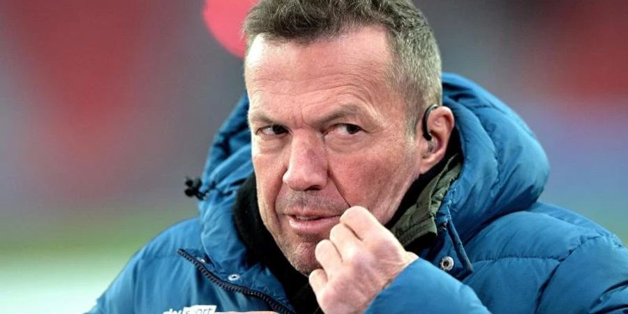 Der SKY-Experte Lothar Matthäus steht in einem verbalen Zwist mit Bayern Münchens Sportvorstand Hasan Salihamidzic. Foto: David Inderlied/dpa