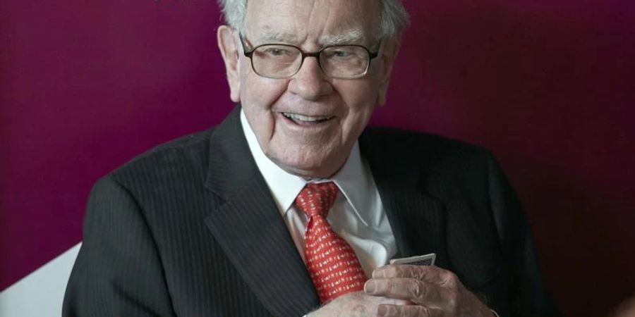 Berkshire Hathaway-Chef Warren Buffett im Frühling 2019. Foto: Nati Harnik/AP/dpa