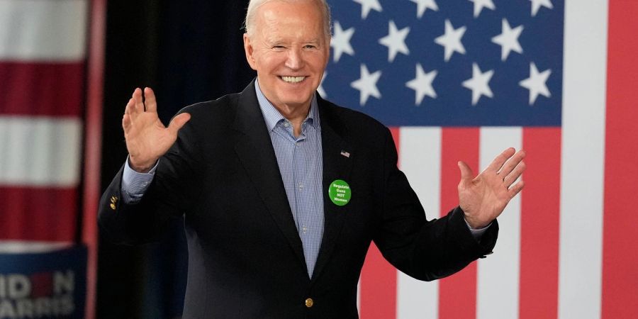 Joe Biden ist mit 81 Jahren der älteste US-Präsident aller Zeiten.