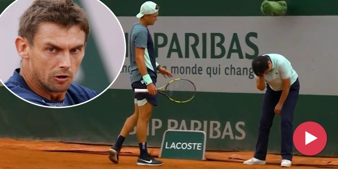 Es knallt in Paris - Laaksonen-Gegner schlägt Linienrichterin K.o!