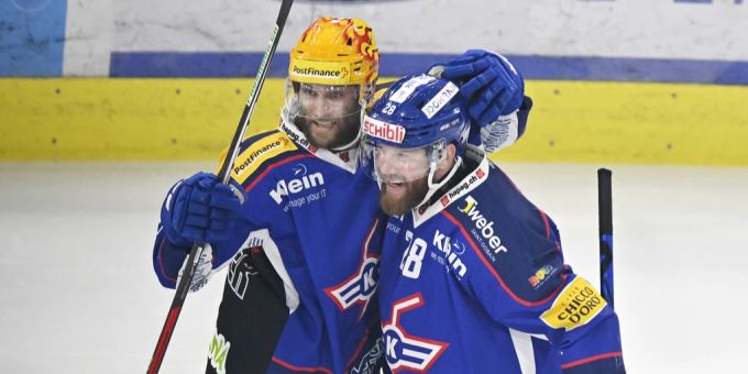 Eric Faille (l.) hat seinen Vertrag bei Aufsteiger Kloten verlängert. Der Schwede Robin Figren verlässt den Klub, ERic Faille