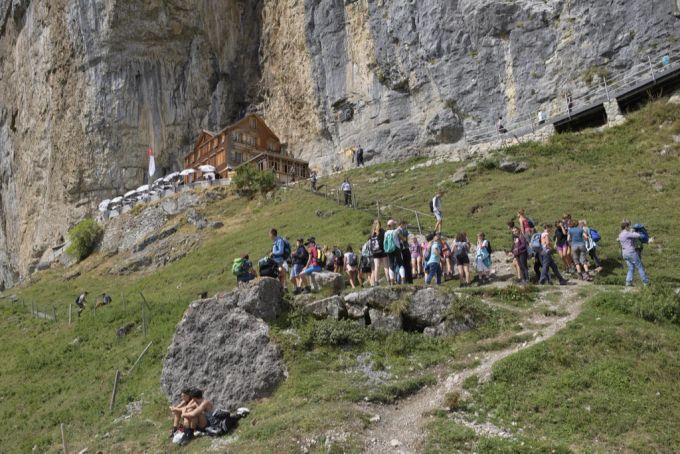 Das weltberühmte Gasthaus «Äscher» lockt immer viele Touristen an. Zwei Äscher