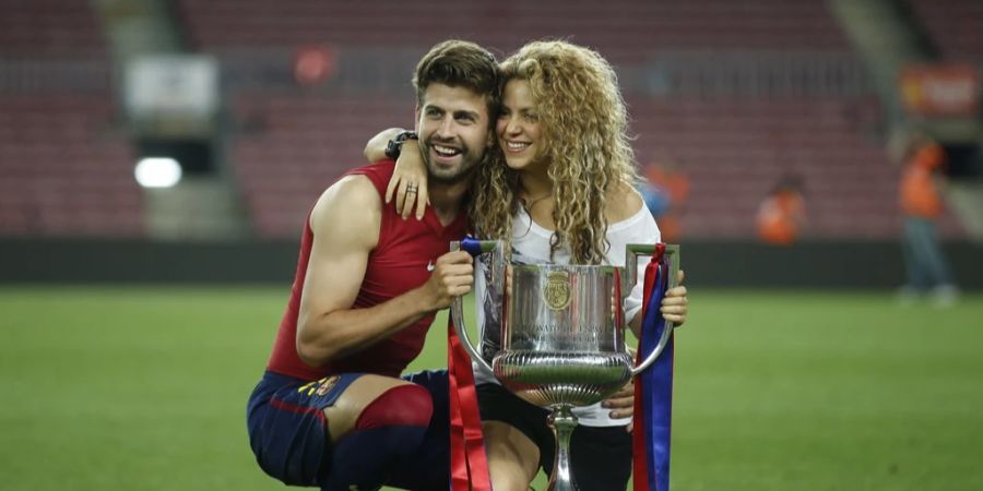 Gerard Piqué und Shakira im Jahr 2015.