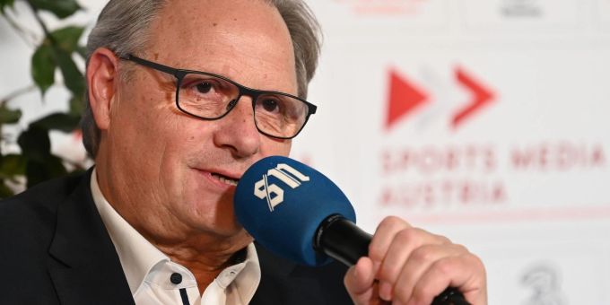 Gerhard Milletich, Chef des Österreichischen Fussball-Bundes (ÖFB), spricht während einer Medienrunde. Gerhard Milletich, Chef des Österreichischen Fussball-Bundes (ÖFB), spricht während einer Medienrunde.