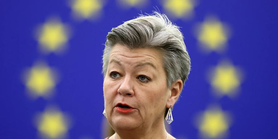 Die Mitgliedschaft in Schengen ist «kein À-la-carte-Menü»: die EU-Innenkommissarin Ylva Johansson. (Archivbild)