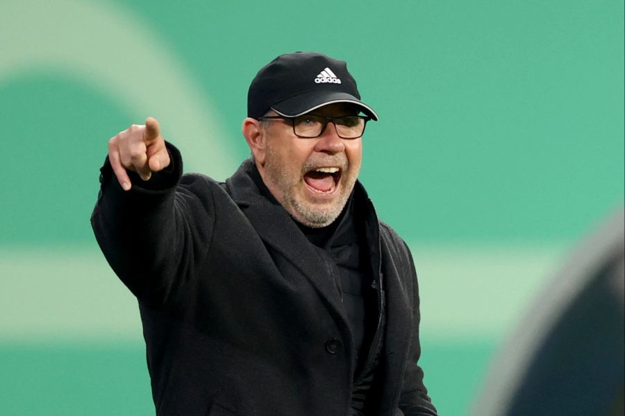 Union-Trainer Urs Fischer treibt seine Mannschaft im Pokal-Halbfinal nach vorne.