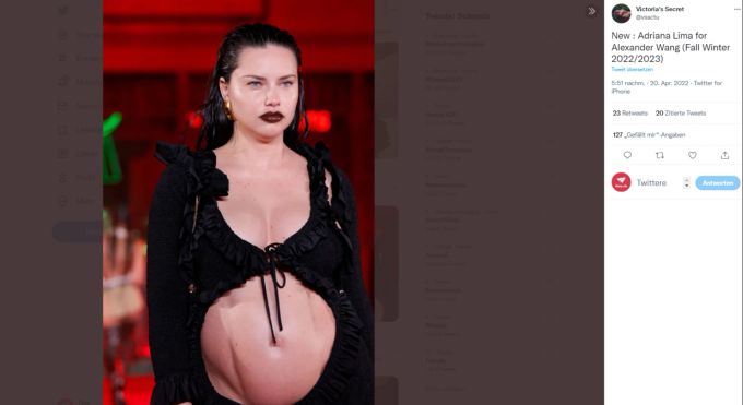 Adriana Lima's Burgeoning Baby Bump!: Photo 2050721, Adriana Lima,  Pregnant Celebrities Photos
