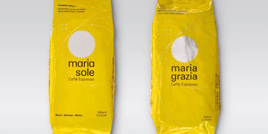 Kaum zu unterscheiden: Links das Original einer Kaffee-Röstung, rechts das Plagiat.