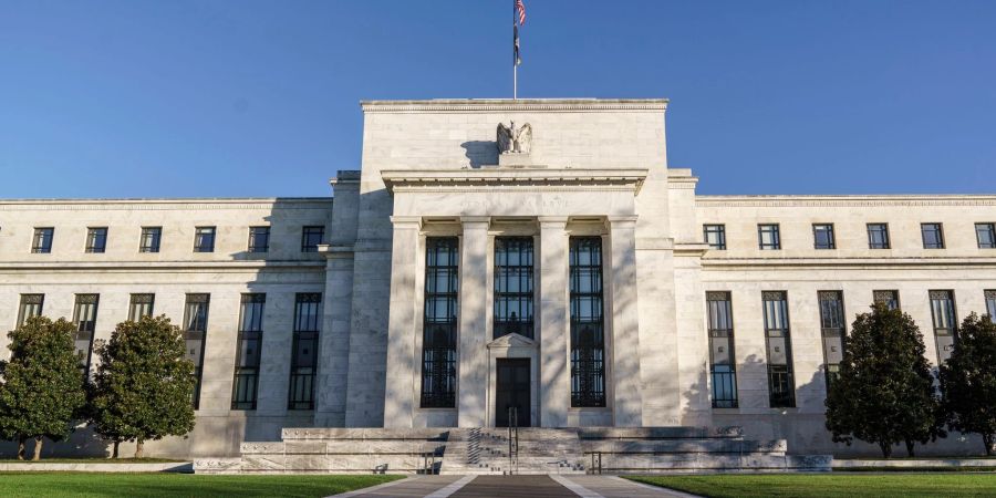 Das Gebäude der US-Notenbank Federal Reserve (Fed) in Washington.