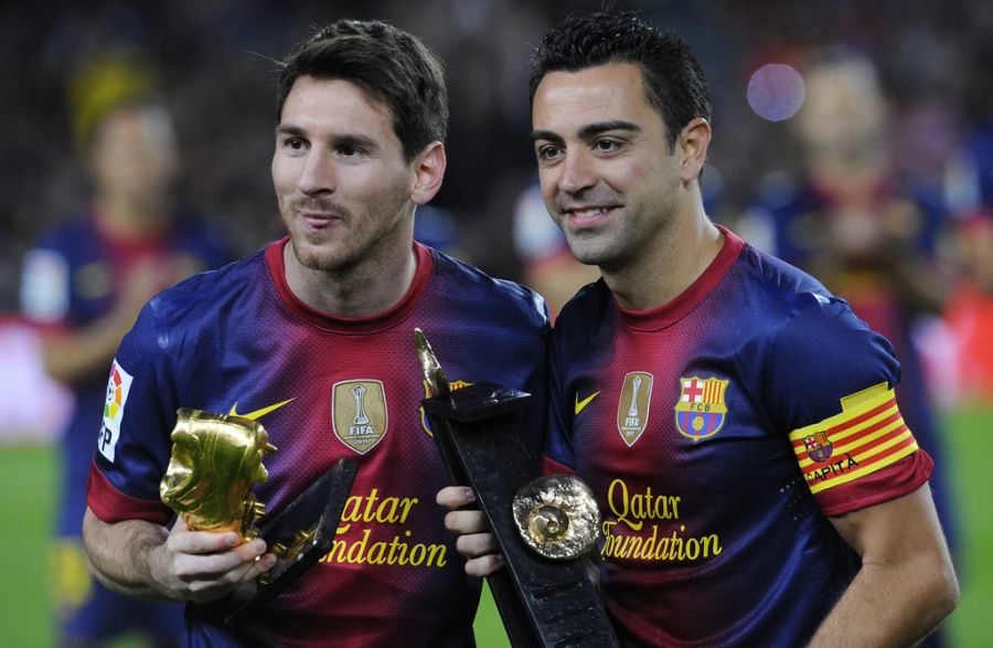 Lionel Messi Xavi