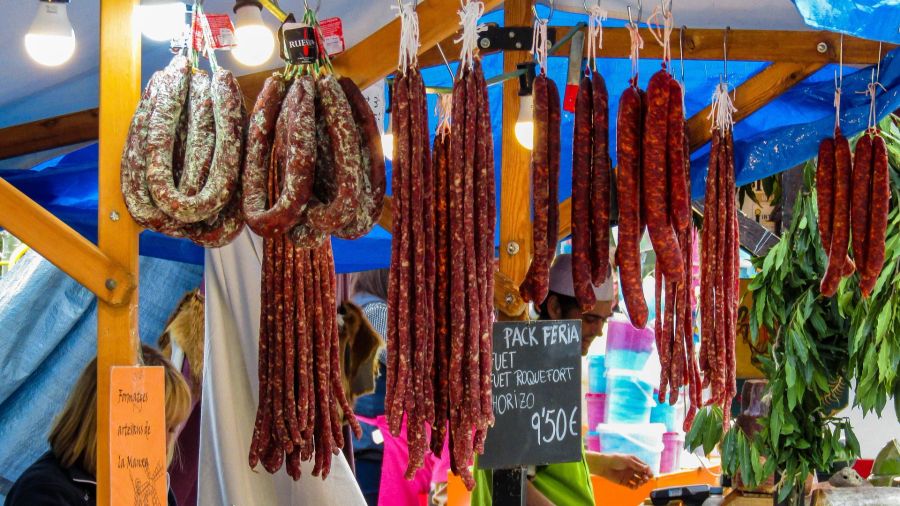 Chorizo Butifara Würste Markt