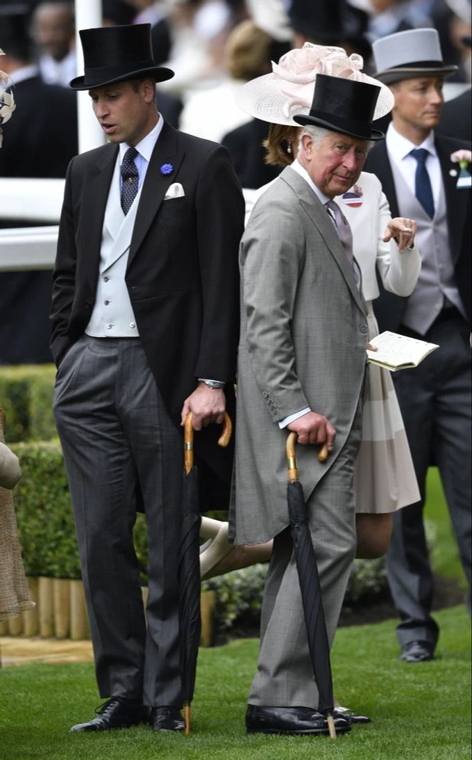 Prinz William und King Charles. Charles William
