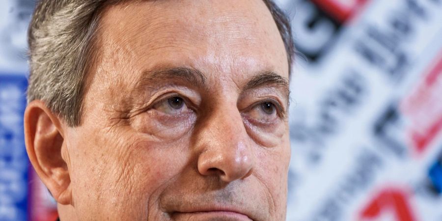 Hat keine Symptome der Krankheit: Mario Draghi.