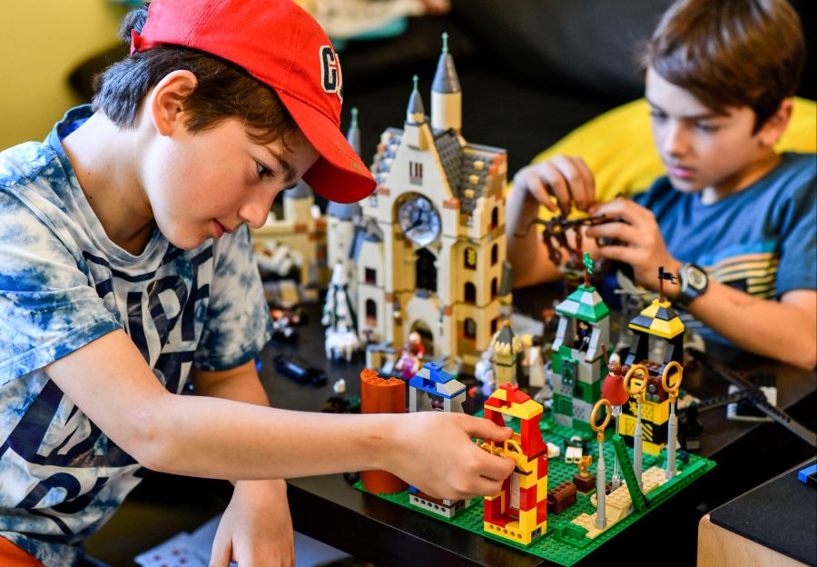 Lego Jungs Spiel Burg