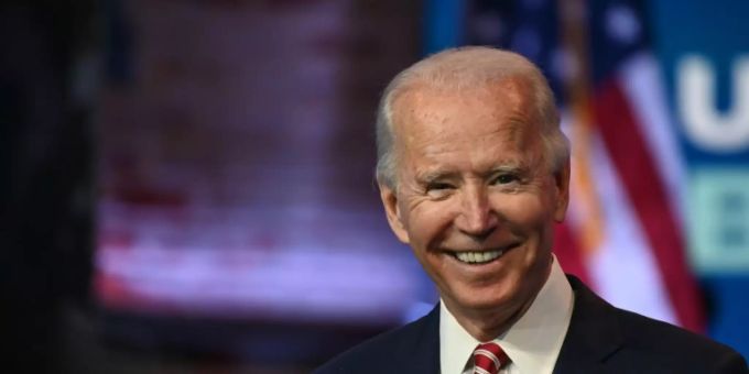 Der gewählte US-Präsident Joe Biden. joe biden georgia